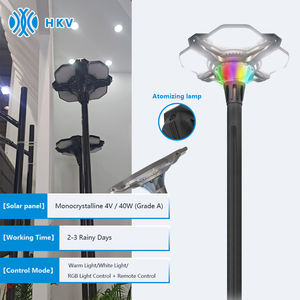 Lampada Solare da Giardino per Esterni IP65 Impermeabile, Luce LED a Energia Solare per Giardino, Cortile, Prato e Vialetti - Product Image 1