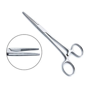 Pince porte-aiguille droite manuelle en acier Crile professionnelle pour ensemble d'instruments d'exploitation de chirurgie approuvée CE - Product Image 1