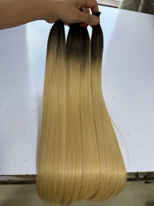 Top Qualité Ombre Couleur 1B/613 Vietnam Extensions De Cheveux En Vrac 100% Pleine Cuticule Intact Blanchi Tressage Extensions De Cheveux - Product Image 2
