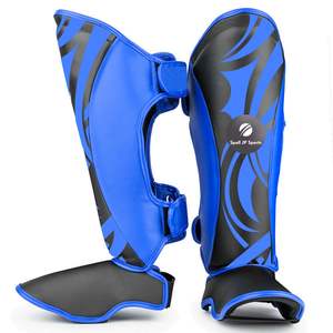 Espinilleras de Kickboxing OEM, Protectores de Piernas para Artes Marciales, Muay Thai y Boxeo, Duraderas para Entrenamiento - Product Image 3