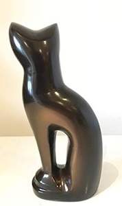 Conception personnalisée chat Figurine animal crémation urne émail couleur métal décoratif cendres funéraires souvenir mémorial animal cendres urne - Product Image 6