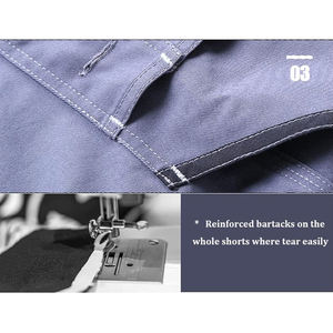 Pantalones de trabajo para hombre, pantalones de trabajo multibolsillos resistentes al desgaste de algodón, pantalones Cargo funcionales de fábrica para trabajadores de otoño e invierno - Product Image 3