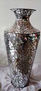 Mosaïque de verre design fer mosaïque décor à la maison pot de fleur antique pot de fleur design mosaïque pot de fleur - Product Image 5