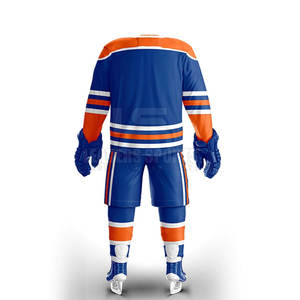 Uniformes de Hockey sobre Hielo Profesionales a Precio de Fábrica, Conjuntos de Equipo de Alta Calidad con Color y Logotipo Personalizados, 100% Poliéster - Product Image 6