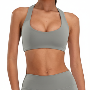 Sujetador Deportivo Personalizado para Mujer, con Soporte Alto, Acolchado, Sin Costuras, Cómodo y Elegante, Ropa Deportiva con Logotipo Estampado en la Parte Delantera, Venta al por Mayor - Product Image 2