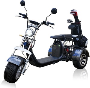 NUEVO 2000W Electric 3 Wheel S-cooter T-rike Style Golf Cart M-obility Sc-ooter W - Product Image 1