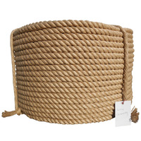 Fournisseur mondial de cordes torsadées en jute 100% en Bangladesh avec des prix bas et une qualité supérieure, tailles de 2 mm à 50 mm