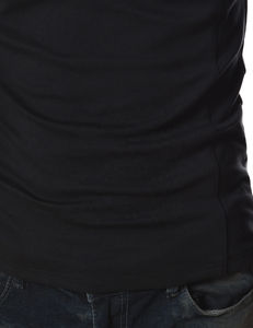 Chemise pour homme tendance, col rabattu, décontractée, manches longues, unie, tricotée, respirante, boutonnée - Product Image 6