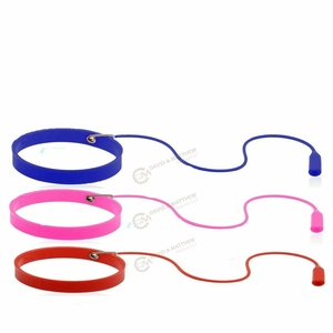 2024 nouveau Silicone Flexible anneau cils pince à épiler protecteur dragonne Bracelet support avec bande de poignet confortable - Product Image 5