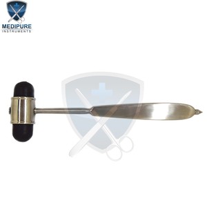 Martillo de Reflejos de Percusión Dejerine, Herramienta de Diagnóstico para Pruebas de Reflejos Neurológicos, Instrumentos de Examen Médico de Acero Inoxidable - Product Image 4