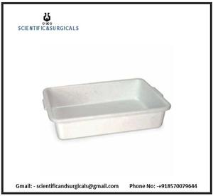 Bandeja de laboratorio multiusos de polipropileno con paredes cónicas para laboratorios químicos Suministros educativos - Product Image 3