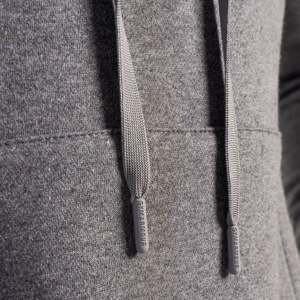 เสื้อฮู้ด GAI Aventus สีชาร์โคล ผ้าเฟรนช์เทอร์รี่ ไซส์ XS พิมพ์ลายสกรีน น้ำหนักเบา มีซิป ลายเรียบ สำหรับออกกำลังกายหรือใส่ลำลอง ฤดูใบไม้ร่วง - Product Image 5