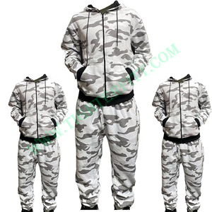 เสื้อสวมหัวลายพรางสำหรับผู้ชายชุดวิ่งขนแกะระบายอากาศได้ดีสำหรับฤดูหนาว - Product Image 4