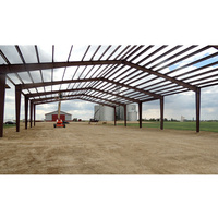 Hangar préfabriqué en acier de haute précision, entrepôt, hangar métallique préfabriqué, bâtiments