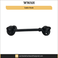 OEM Personnalisé Classique Design Moderne Intimité Crochet de Verrouillage Approvisionnement en Vrac Métal Cabine Fenêtre Porte Accessoires Prix de Gros