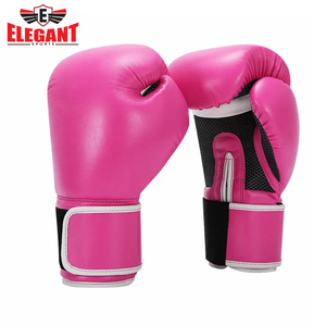 Gants de boxe Sine Golden en cuir de haute qualité 12oz à lacets gants de boxe en cuir gagnants par Elegant Sports - Product Image 6