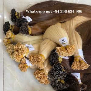 100% Extensiones de cabello humano Queratina sedosa ITip Cabello Doble dibujado Desgaste cómodo Sin envío sintético en todo el mundo - Product Image 1