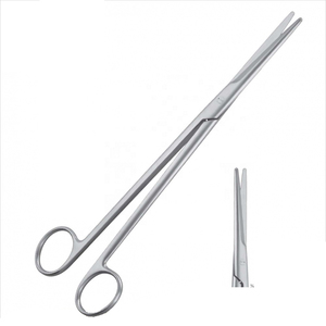 Ciseaux électriques en acier inoxydable à lame incurvée et droite, ciseaux chirurgicaux médicaux Mayo, ciseaux chirurgicaux - Product Image 1
