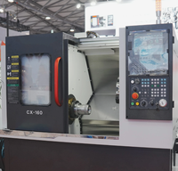 Machine de tournage CNC avec banc incliné à 30 degrés et base en fonte HT300 pour raccords en laiton et broches de précision