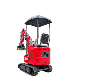 Nouveautés en promotion ! Mini-excavatrice TERROR-ONEST0RM de 1 tonne avec auvent, refroidisseur d'huile hydraulique et pince de préhension - Product Image 2