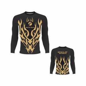 Rashguard de Bjj al por Mayor, Spandex, Impresión Personalizada, Personaliza Tu Propio Logotipo, Rashguard de Bjj con Impresión por Sublimación, Secado Rápido, Rashguard para Hombre - Product Image 2