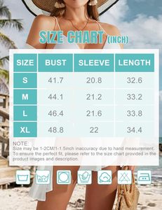 Traje de baño para mujer, Vestido de playa de manga larga con botones, Camisa de algodón Jacquard, blusa de Bikini, Top - Product Image 4