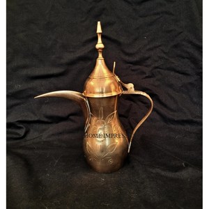 Théière à café arabe Dallah en acier inoxydable brillant de haute qualité, couleur personnalisée, pot à café Kahwa, pot à café arabe de qualité supérieure, écologique, moderne, en métal - Product Image 6