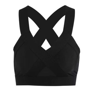 2025 OEM ODM Fitness Wear pas cher prix vente en gros vêtements de sport dernière conception femmes dos nu soutien-gorge de sport sans manches soutien-gorge - Product Image 1