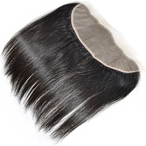 Pelucas de Cabello Indio Virgen al por Mayor, con Frente de Encaje, Onda Regular, 24 Pulgadas, Doble Trama a Máquina, Sin Caída, Pre-Depiladas - Product Image 1