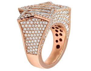 Hip Hop Fine Jewelry Passd Diamond Tester 925 Sterling Silver Iced Out VVS Moissanite Cluster Star Ring pour hommes femmes - Product Image 4