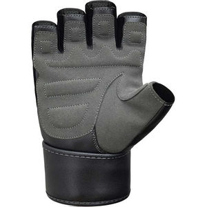 Gants de sports de plein air demi-doigts en gros Gants d'exercice en cuir avec logo personnalisé pour les courses de vélos et la salle de sport - Product Image 4