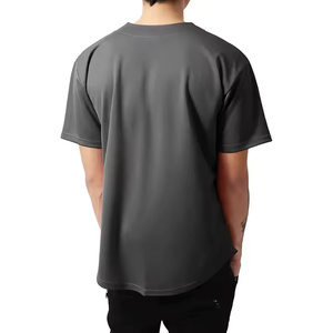 Diseño personalizado 100% poliéster béisbol Softball Jersey transpirable antiarrugas secado rápido dos botones Transferencia de Calor impresa - Product Image 4