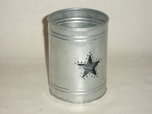 hot sell decorative metal <b>window</b> <b>box</b> large round <b>planter</b> galvanized <b>planter</b> garden metal round <b>planter</b> used for home decoration - Product Image 5