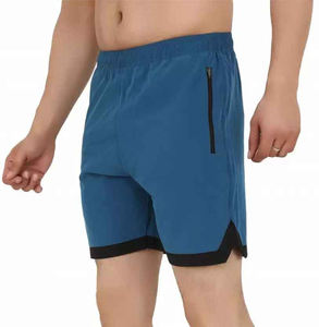 Shorts de sport personnalisés pour hommes avec motif, vente chaude, shorts de plage en polyester pour les salles de sport, musculation estivale - Product Image 5