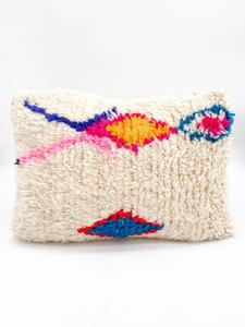 Vintage Moroccan Woolen <b>Cushion</b> <b>Covers</b> Woven in Popular Square Shape Design with Plain Style - Product Image 4