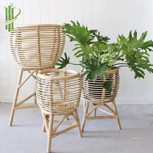 Rattan Hot Trend Natural <b>Baskets</b> <b>for</b> <b>Plants</b> Eco Friendly <b>Plant</b> Pot Decoration New Model 2023 - Product Image 3