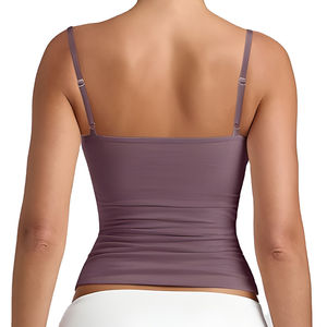 2025 vente en gros femmes débardeurs tricoté avant Logo séchage rapide respirant OEM Service disponible personnalisation - Product Image 6