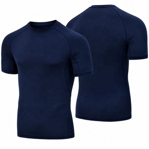 OEM Design <b>Compression</b> Mma Rash Guard bjj Rashguard Custom Made Sublimated Printed Mens MMA Rash Guard For Online Sale Half - Product Image 5