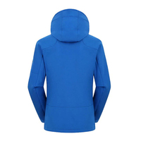 Veste Softshell Homme à Capuche en Toile, Prix de Gros Usine, Vêtement Décontracté d'Hiver de Haute Qualité à Manches Longues, Service OEM avec Logo Personnalisé