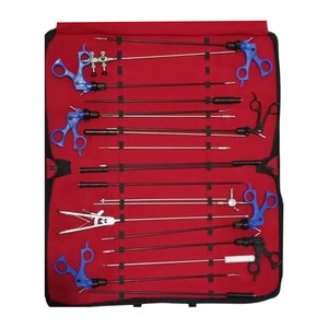 Juego de instrumentos Laparoscópicos de acero inoxidable con certificación Ce, juegos hechos a mano, juego de instrumentos quirúrgicos generales - Product Image 1