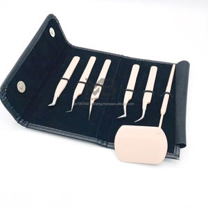 Pinzas de Extensión de Pestañas de Calidad Profesional para Pestañas Clásicas, Ligeras y Antiestáticas - Product Image 6