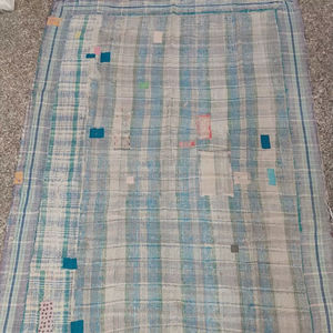 Boho Chic 100% algodón Reversible hecho a mano Kantha cosido a mano sostenible Kantha tradicional Vintage hecho a mano Kantha - Product Image 1