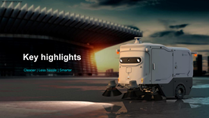 Robot de Barrido para Exteriores de Alta Tecnología Sunshine S200, Robots Comerciales Exclusivos - Product Image 2