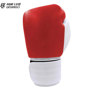 ถุงมือชกมวยแบบสปริงออกแบบได้ตามต้องการขนาดและโลโก้ทำจากหนัง PU แพลตตินัม - Product Image 3