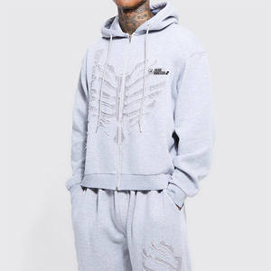 <b>Top</b> Selling Latest Design Breathable Men <b>Distressed</b> Tracksuit Best Design Wholesale Rate Men <b>Distressed</b> Tracksuit - Product Image 3