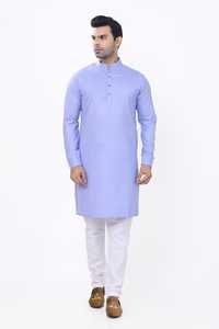 Vestido de traje de moda para hombre Shalwar Kameez Afghan Pathani paquistaní de color granate liso, ropa musulmana de ajuste regular, servicio OEM ODM, 2 uds. - Product Image 3