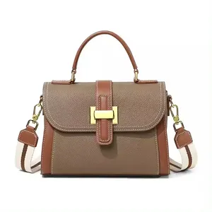 Оптовая продажа, 2024 модная женская кожаная сумочка, сумка-тоут, дизайнерские сумки для женщин, женская сумка через плечо по низкой цене