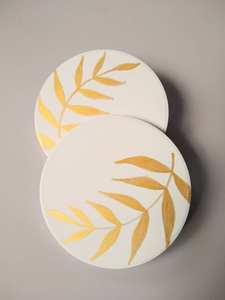 Meilleure vente sous-verres en marbre quantité en vrac nouvelle collection pour chambres d'hôtel restaurants bureaux fabriqués en Inde tapis et tampons - Product Image 6