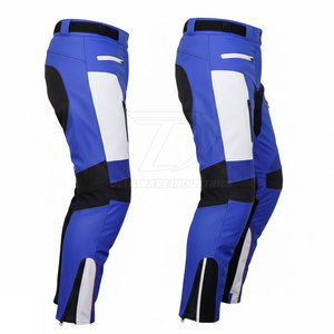 กางเกงหนังสำหรับขี่มอเตอร์ไซค์ผู้ชายสไตล์คลาสสิก ดีไซน์ที่เชื่อถือได้สำหรับการขับขี่ในเมืองและการเดินทางช่วงสุดสัปดาห์ - Product Image 5