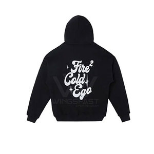 Utilisation en extérieur Meilleures ventes Sweats à capuche à impression bouffante Basics Fashion Wear Durable Material Puff Print Hoodies - Product Image 2